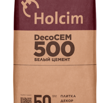 Продажа Цемент белый DecoCEM 500 от производителя в Минске