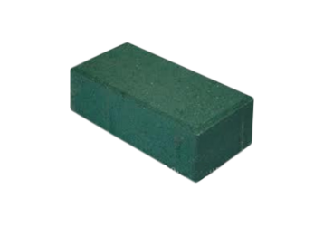 Купить  Плитка тротуарная Кирпичик 60 (зеленая), плиты бетонные в Минске или Бобруйске