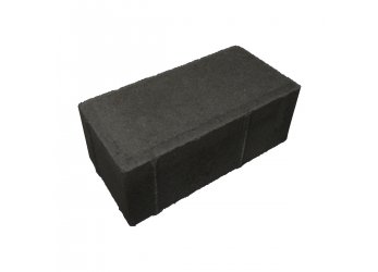 Купить  Плитка тротуарная Кирпичик 80 (черная), плиты бетонные в Минске или Бобруйске
