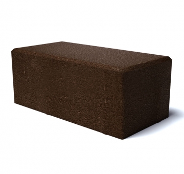 Продажа  Плитка тротуарная Кирпичик 80 (коричневая), плиты бетонные от производителя в Минске