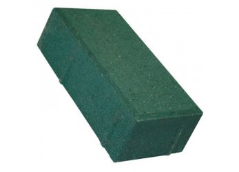 Купить  Плитка тротуарная Кирпичик 80 (зеленая), плиты бетонные в Минске или Бобруйске